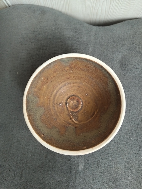古玩陶瓷贛州窯褐釉茶盞拍賣，當前價格1688元
