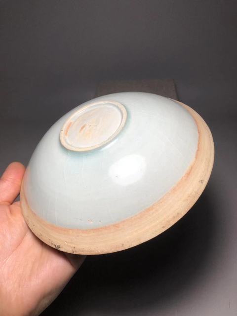 古玩陶瓷宋，湖田窯影青釉六出筋雙魚盤拍賣，當(dāng)前價(jià)格4000元
