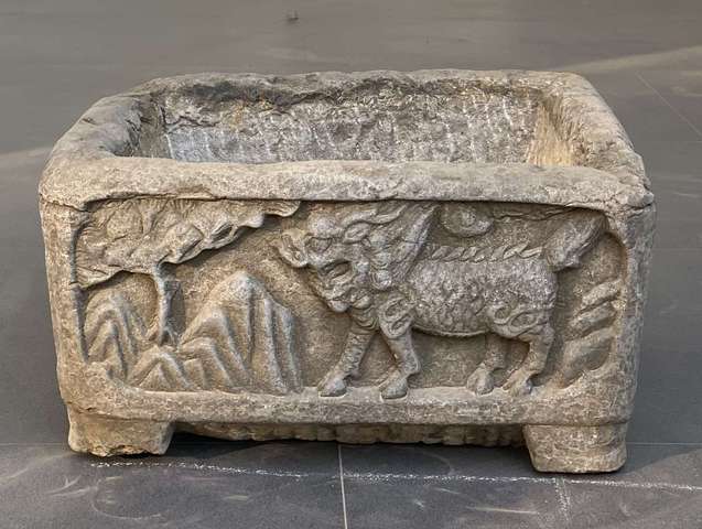 古玩雜項(xiàng)青石盆真品鑒賞圖