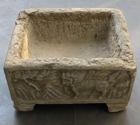古玩雜項(xiàng)青石盆真品鑒賞圖