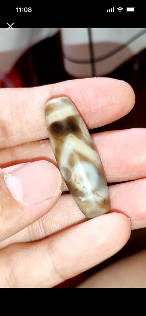 古玩雜項(xiàng)天珠真品鑒賞圖