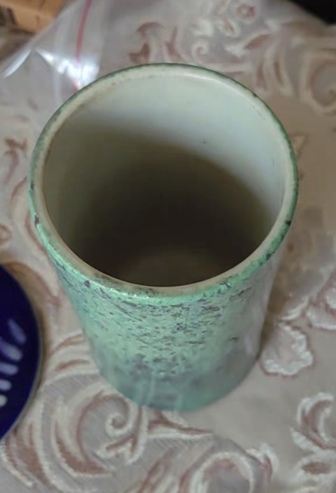 古玩陶瓷爐鈞釉筆筒拍賣，當前價格2000元