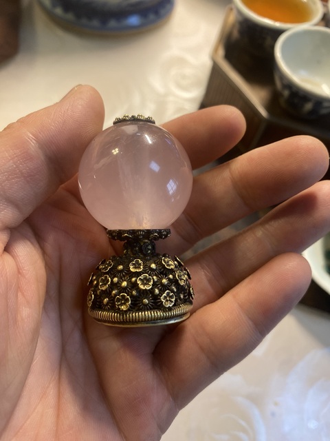 古玩雜項帽頂真品鑒賞圖