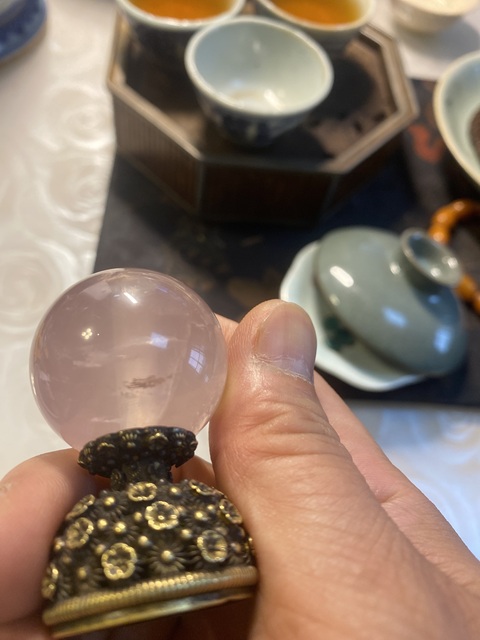 古玩雜項帽頂真品鑒賞圖