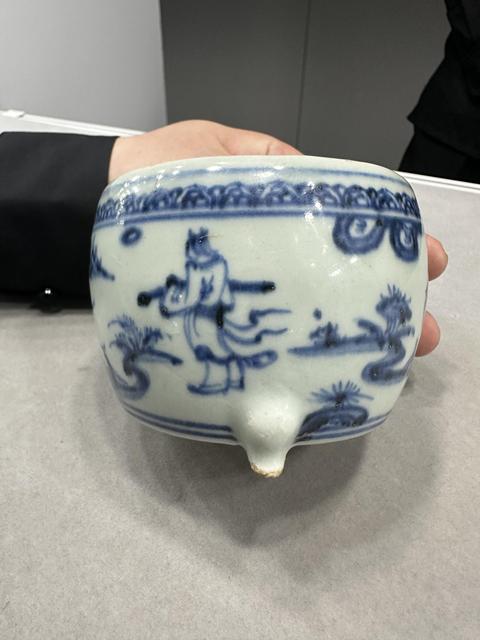 古玩陶瓷青花爐真品鑒賞圖