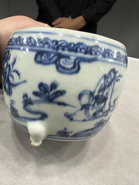 古玩陶瓷青花爐真品鑒賞圖