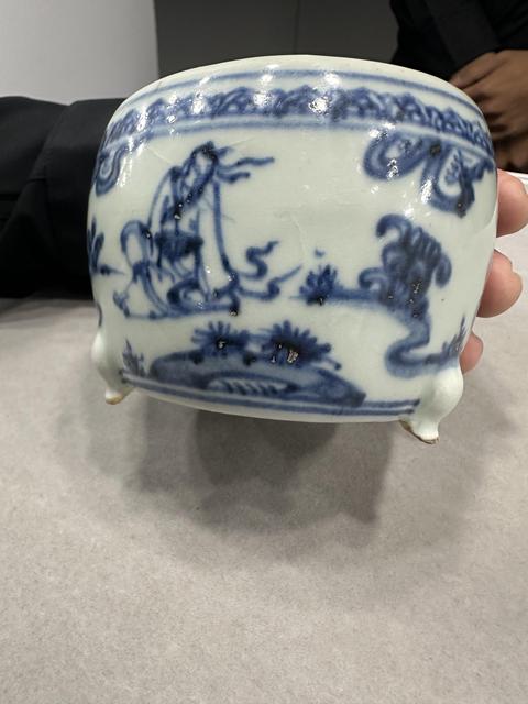 古玩陶瓷青花爐真品鑒賞圖