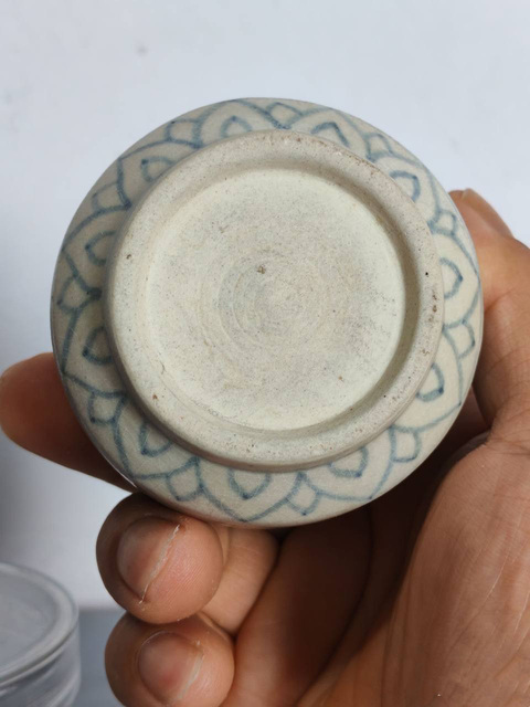 古玩陶瓷元末明初青花罐拍賣，當前價格1288元
