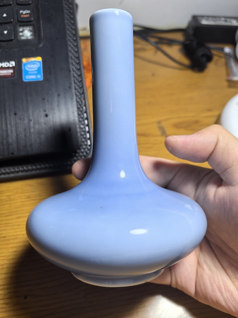 古玩陶瓷荸薺瓶真品鑒賞圖