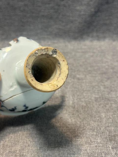 古玩陶瓷元青花暗刻八寶高足杯標本拍賣,當前價格8888元