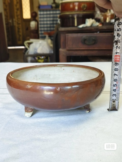 古玩陶瓷紫金釉香爐拍賣,當前價格6000元