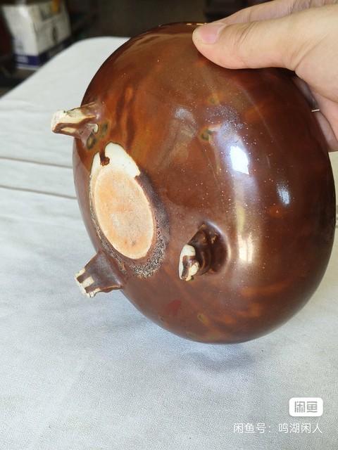 古玩陶瓷紫金釉香爐拍賣,當前價格6000元