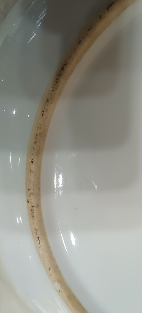 古玩陶瓷彩繪描金盤拍賣,當前價格3000元