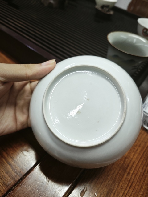 古玩陶瓷青花人物故事紋盤真品鑒賞圖