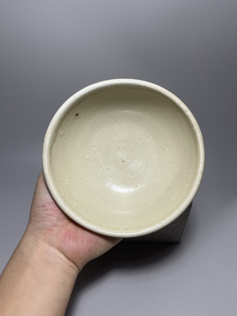古玩陶瓷青白釉高足碗真品鑒賞圖