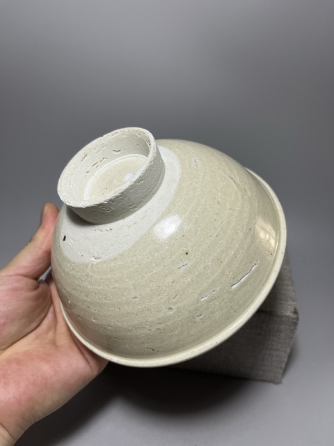 古玩陶瓷青白釉高足碗真品鑒賞圖