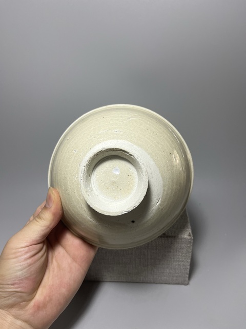 古玩陶瓷青白釉高足碗真品鑒賞圖