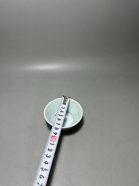 古玩陶瓷青花花卉紋杯真品鑒賞圖