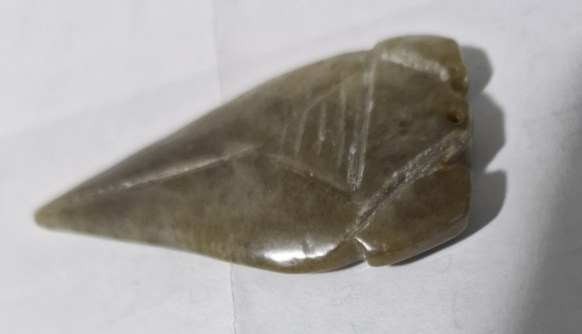 古玩玉器玉蟬真品鑒賞圖