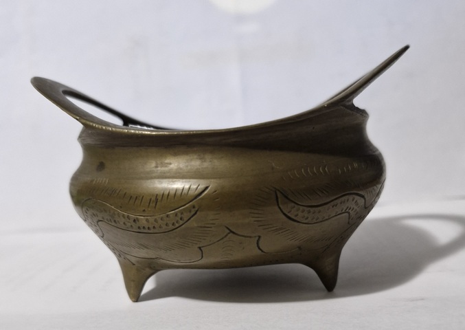 古玩銅器爐子真品鑒賞圖
