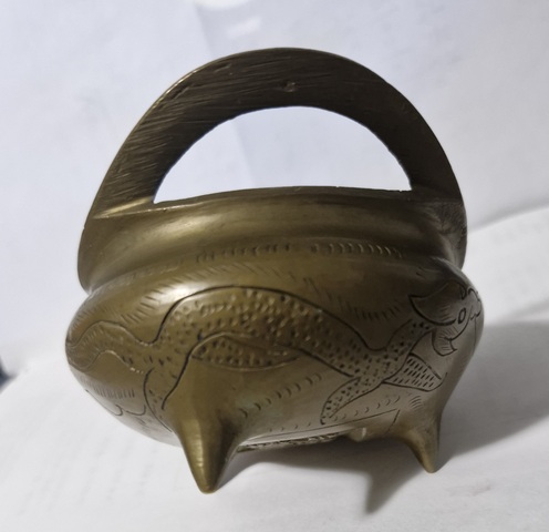 古玩銅器爐子真品鑒賞圖