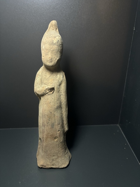 古玩陶瓷唐·女俑拍賣,當(dāng)前價(jià)格130元