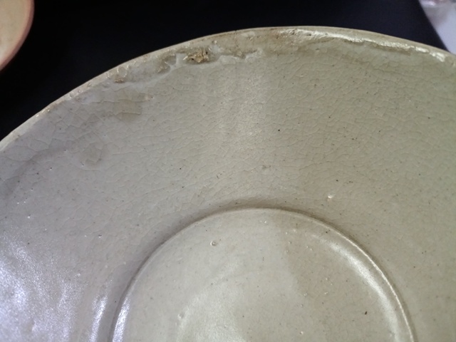 古玩陶瓷青白釉唇口碗真品鑒賞圖