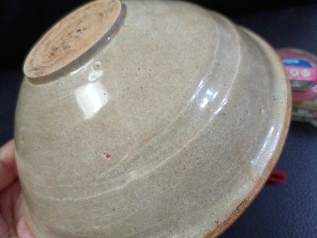 古玩陶瓷影青芒口圈足覆燒工藝碗真品鑒賞圖