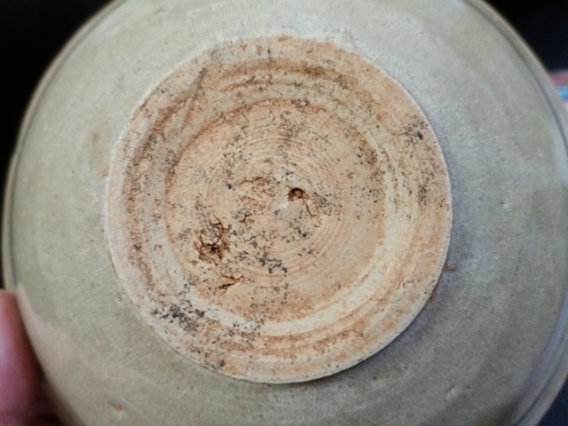 古玩陶瓷影青芒口圈足覆燒工藝碗真品鑒賞圖