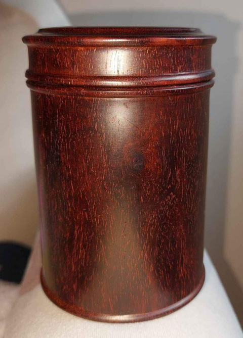 古玩雜項茶葉罐真品鑒賞圖