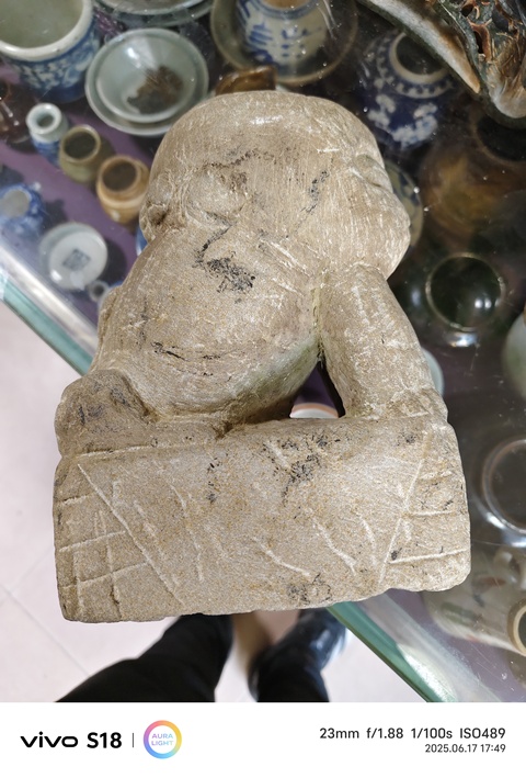古玩雜項石獅子真品鑒賞圖
