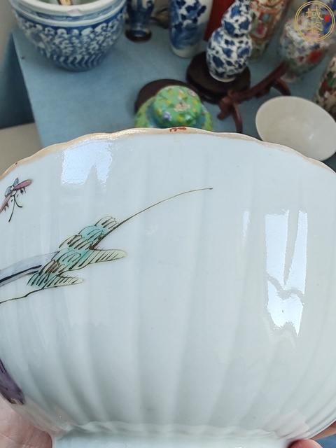 古玩陶瓷粉彩碗真品鑒賞圖