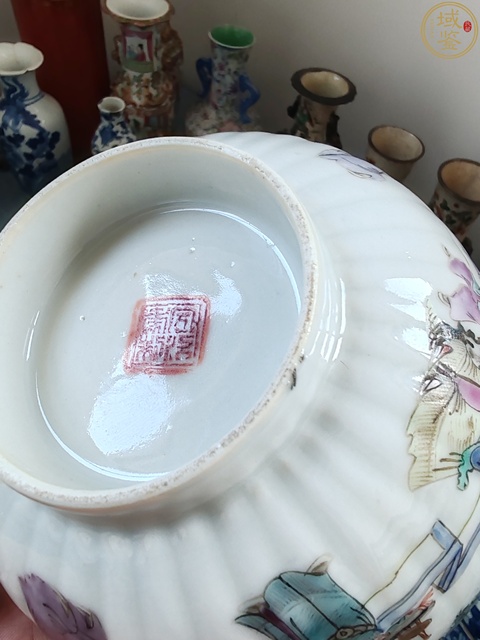 古玩陶瓷粉彩碗真品鑒賞圖