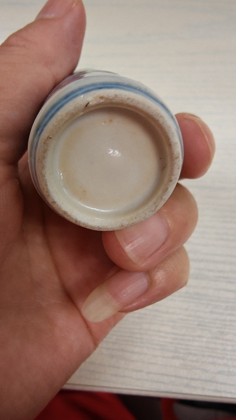 古玩陶瓷青花鼻煙壺真品鑒賞圖