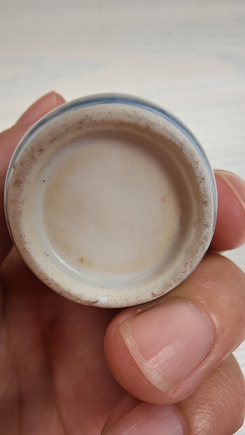 古玩陶瓷青花鼻煙壺真品鑒賞圖