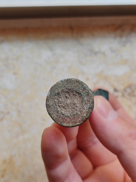 古玩銅器叉型銅件真品鑒賞圖