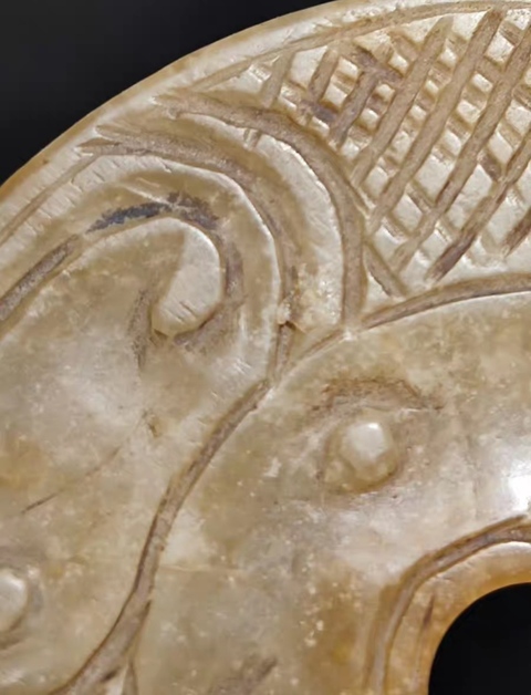 古玩玉器玉璧真品鑒賞圖
