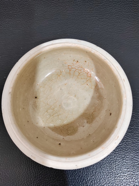 古玩陶瓷安南窯青花粉盒真品鑒賞圖