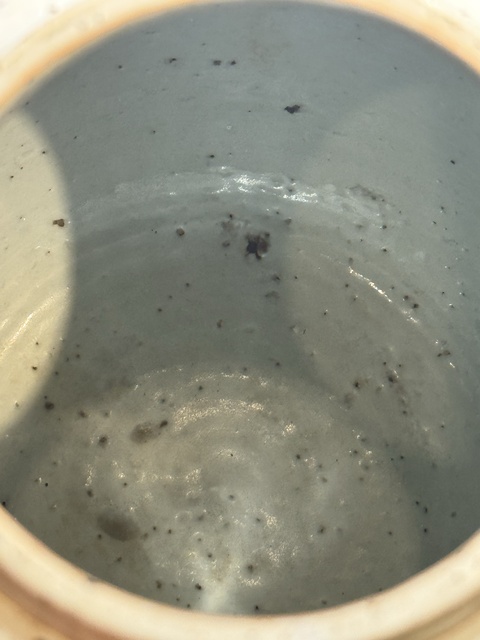 古玩陶瓷青花花卉紋罐真品鑒賞圖