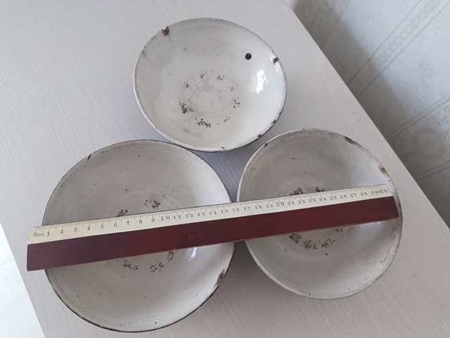 古玩陶瓷元末明初淄素碗拍賣,當前價格48元