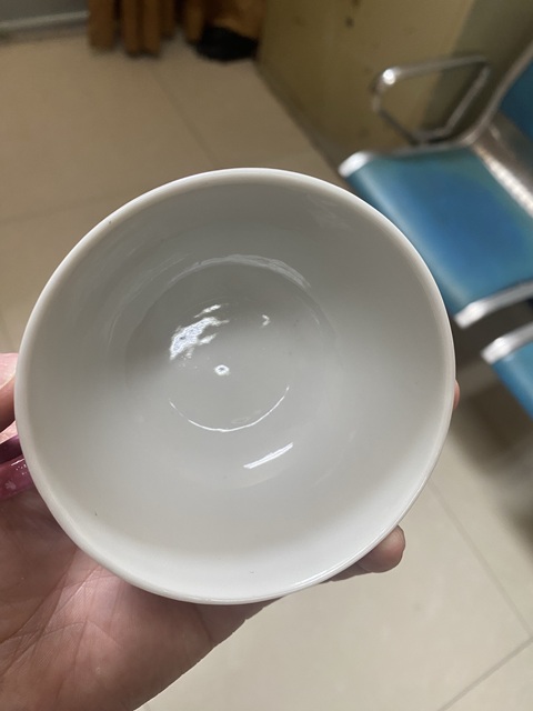 古玩陶瓷民國胭脂紅軋道龍紋杯真品鑒賞圖