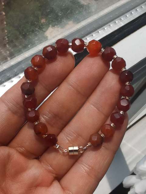 古玩雜項清代瑪瑙手串拍賣，當前價格599元