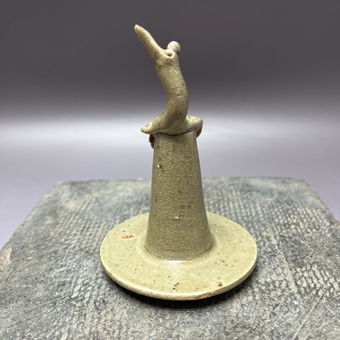 古玩陶瓷影青瓶蓋子真品鑒賞圖