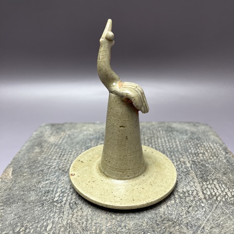古玩陶瓷影青瓶蓋子真品鑒賞圖