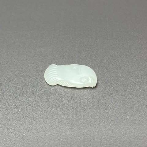 古玩陶瓷和田玉鱖魚吊墜真品鑒賞圖