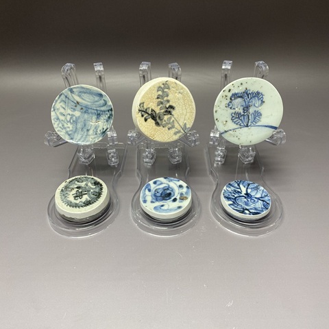 古玩陶瓷明代青花標本真品鑒賞圖