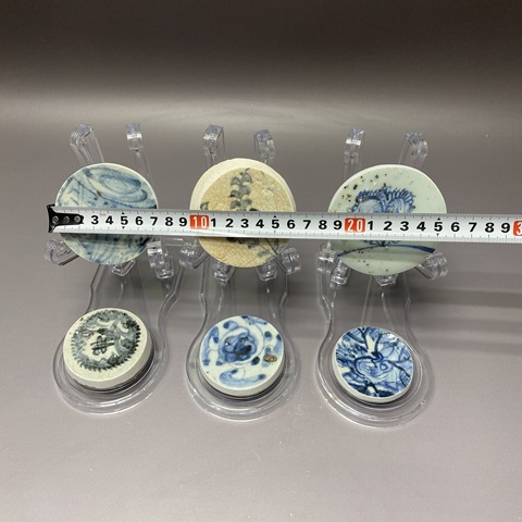 古玩陶瓷明代青花標本真品鑒賞圖