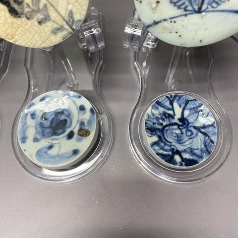 古玩陶瓷明代青花標本真品鑒賞圖