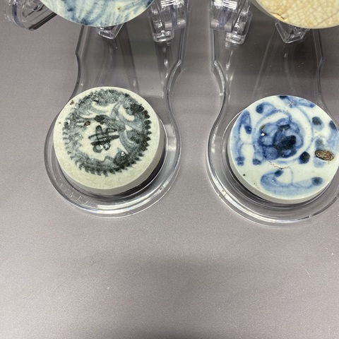 古玩陶瓷明代青花標本真品鑒賞圖