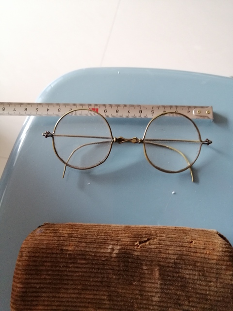 古玩雜項老眼鏡真品鑒賞圖